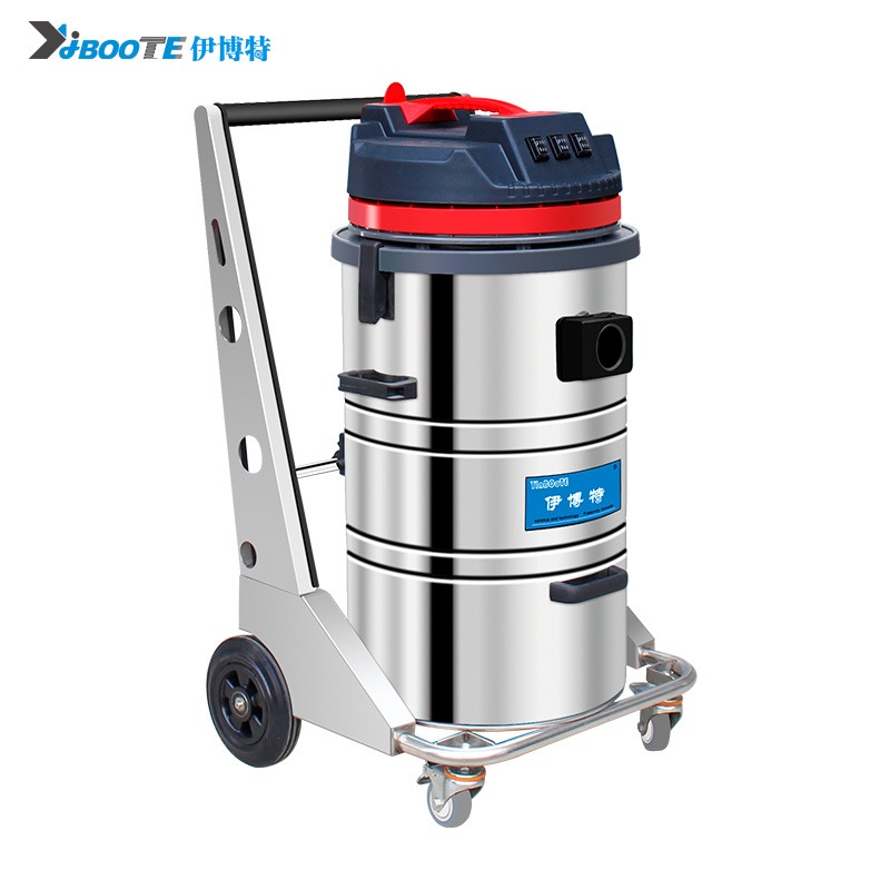 伊博特IV-3680p工业用吸尘器推吸仓库吸灰尘吸水二用不锈钢桶身更耐用
