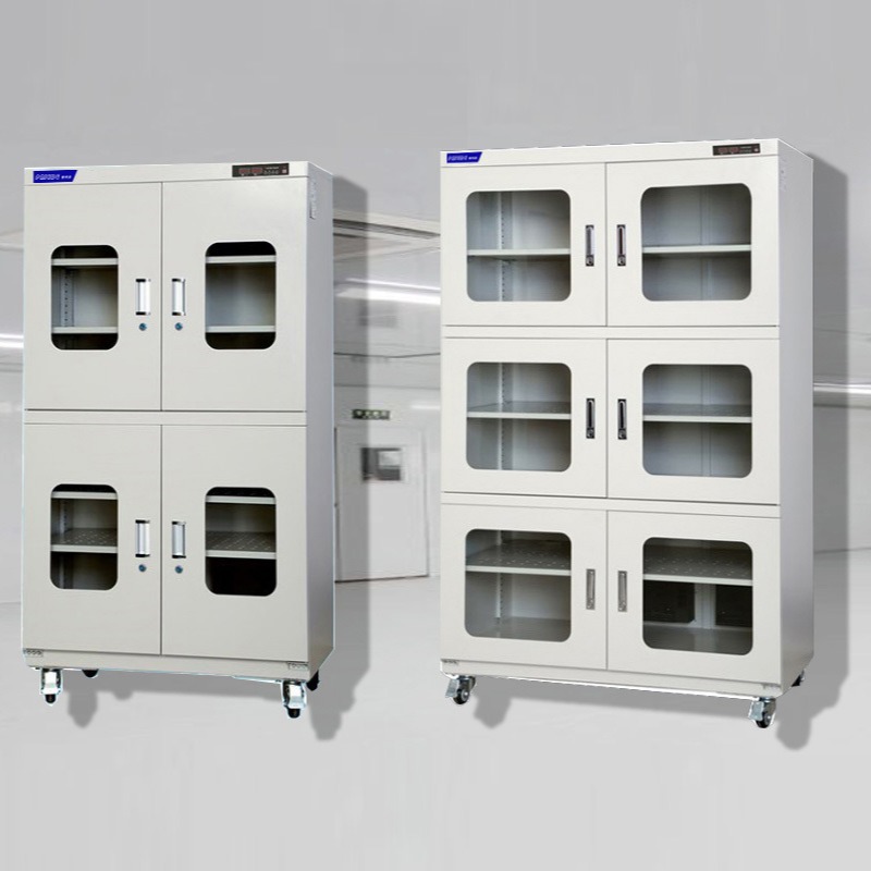 厂家直供大容量电子防潮柜 晶圆防静电低湿干燥柜 IC芯片智能氮气柜