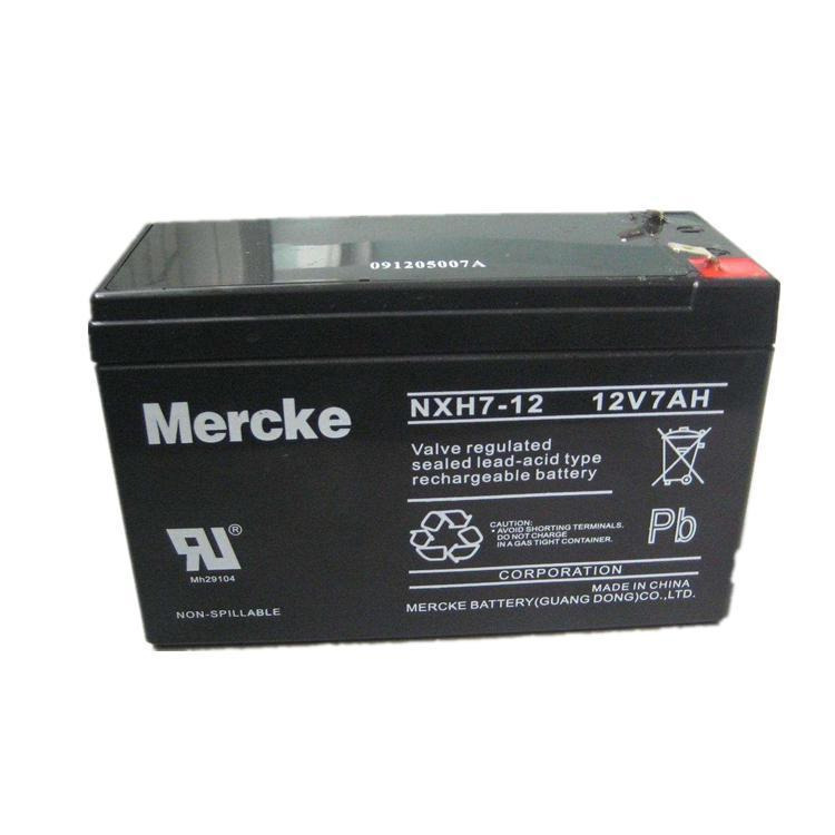 Mercke默克蓄电池NXH33-12 默克12V33AH 铅酸配电柜应急免维护蓄电池