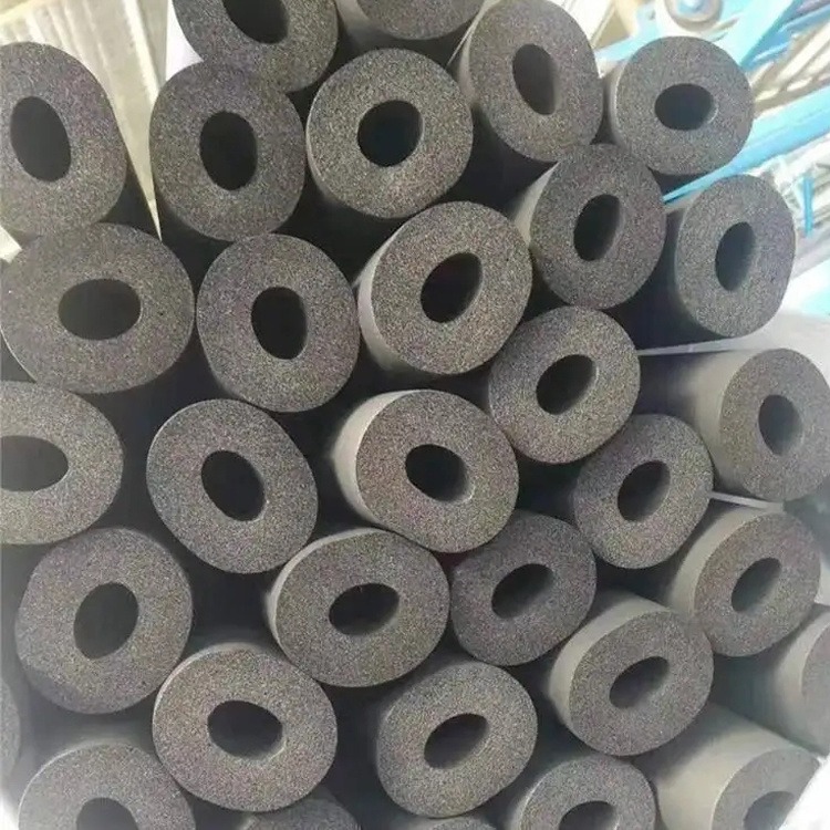 关宁 空调管道用橡塑保温材料 b1级橡塑管 闭孔发泡阻燃海绵管