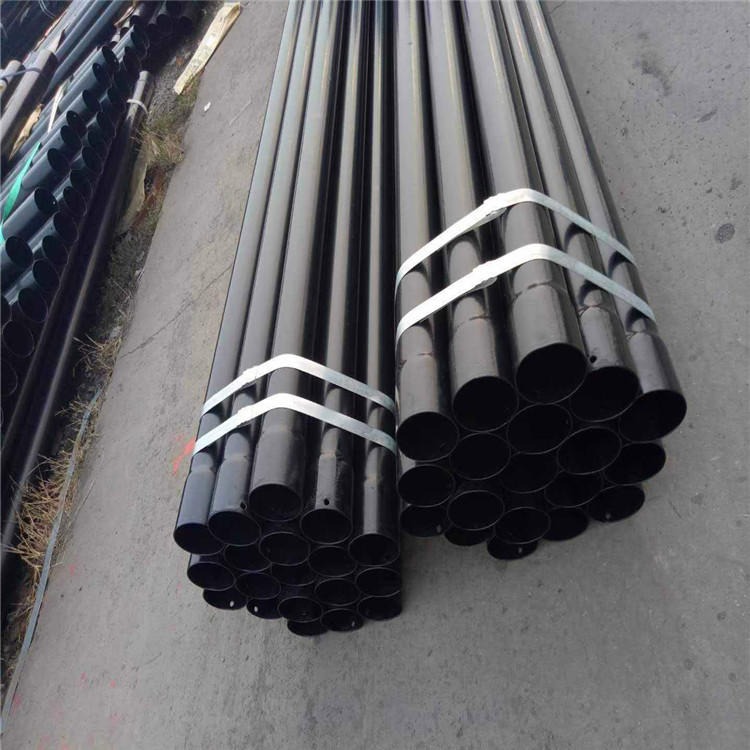 登封热浸塑穿线管 黑色地埋电缆保护管 N-hap热浸塑钢管 配送到工地