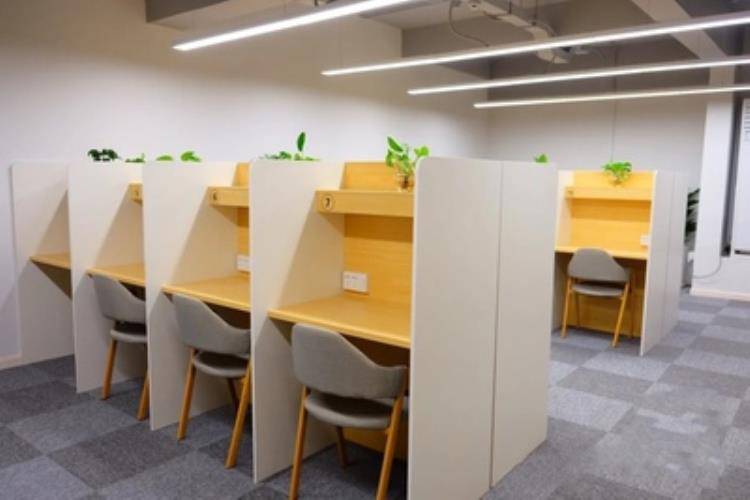 南阳考研班学生用开放式自习桌椅 定做众思创家具