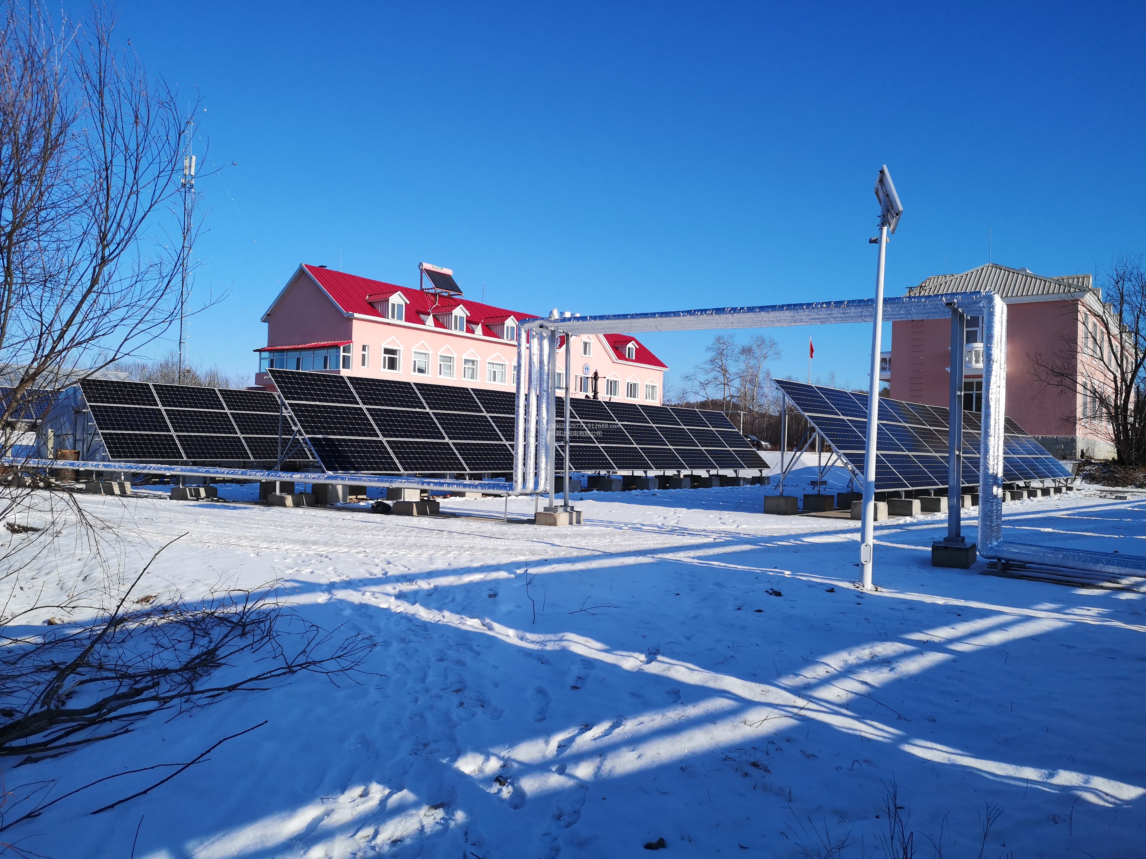 长春太阳能监控节能减排户用太阳能发电系统别墅农村屋顶太阳能并网发电系统