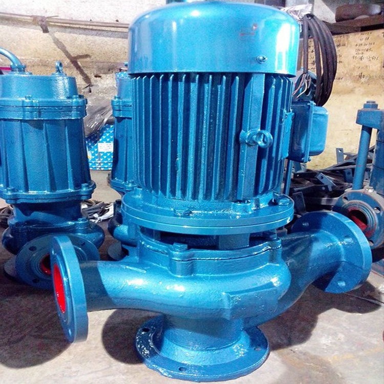 边立式管道排污泵GW150-180-15-15选型