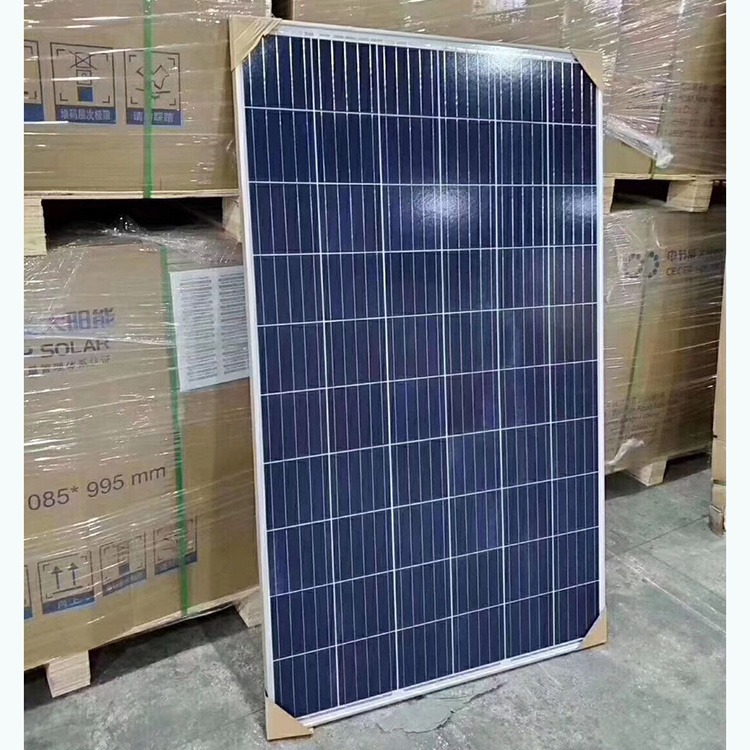 厂家供应250W多晶硅太阳能电池板组件A级产品 质量保障功率足图片