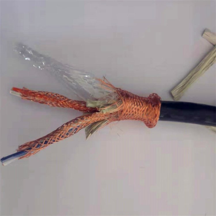 铜芯电力电缆 阻燃耐油耐磨金属屏蔽电缆新型弹性电线