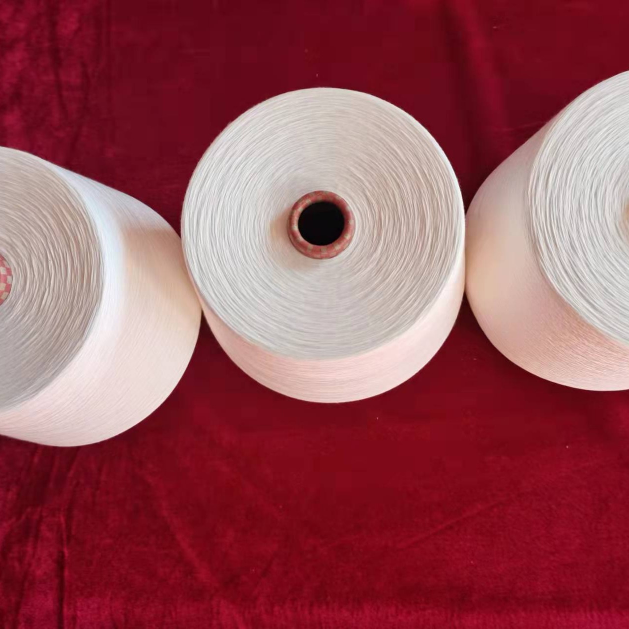 涤纶18支大化纱气流纺生产得利达牌涤纶纱