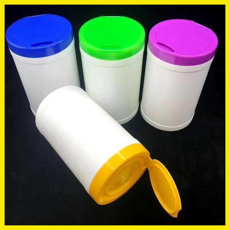 120片卸妆湿巾桶 塑料桶 沧盛塑业 塑料湿巾桶
