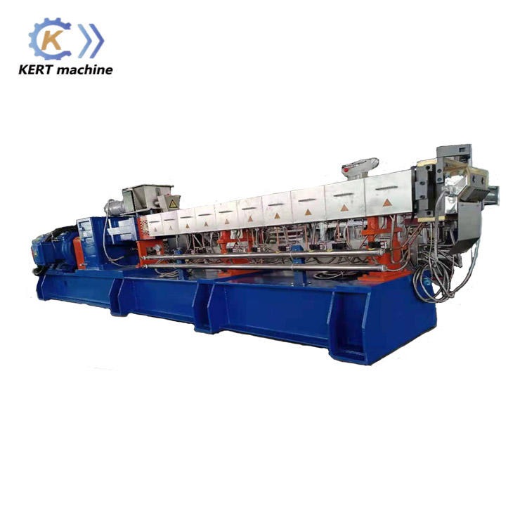 南京科尔特长径比52比1双螺杆造粒机 KET系列PVC热切造粒机 PET再生塑料造粒机生产厂家