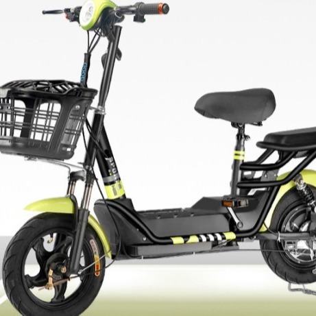 国标电动自行车 欢乐豆款成人电瓶车 48v可上牌两轮小型电动车图片