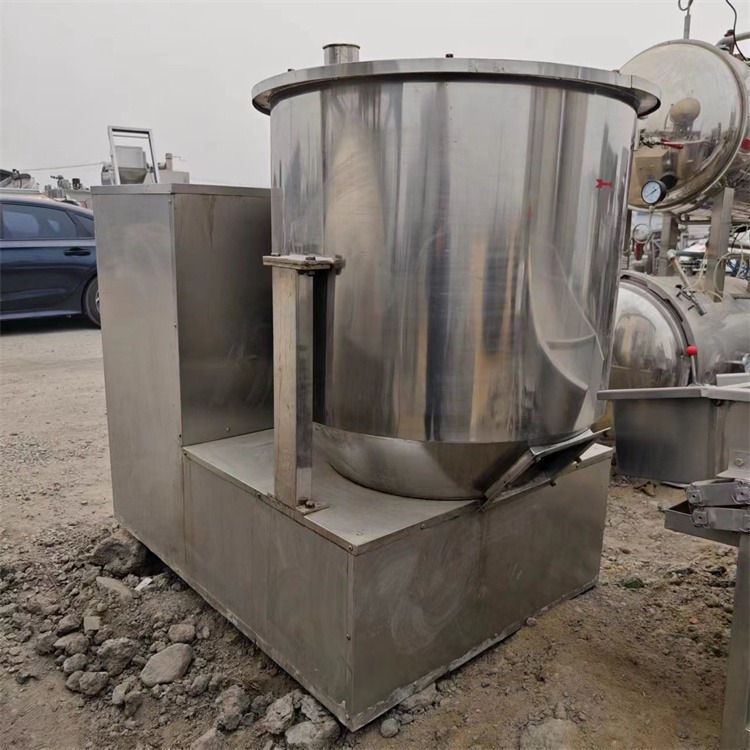 二手GSH高速混合机 结晶体液体化工洗涤搅拌机 不锈钢干粉混料机 建功回收