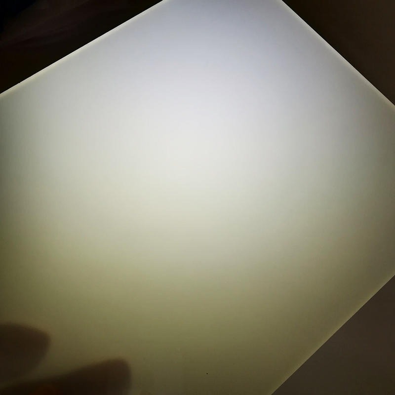 广州乳白色有机玻璃透明亚克力透光板吊顶板磨砂扩散板led灯罩板柯创定制