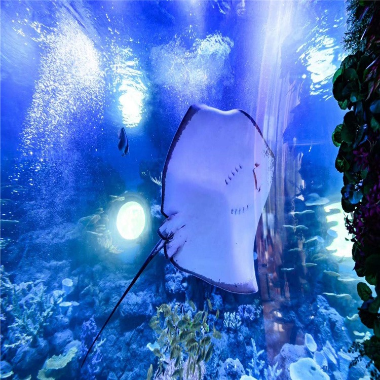lanhu专业水族馆鱼缸图纸设计 定制大型海洋馆亚克力鱼缸工程