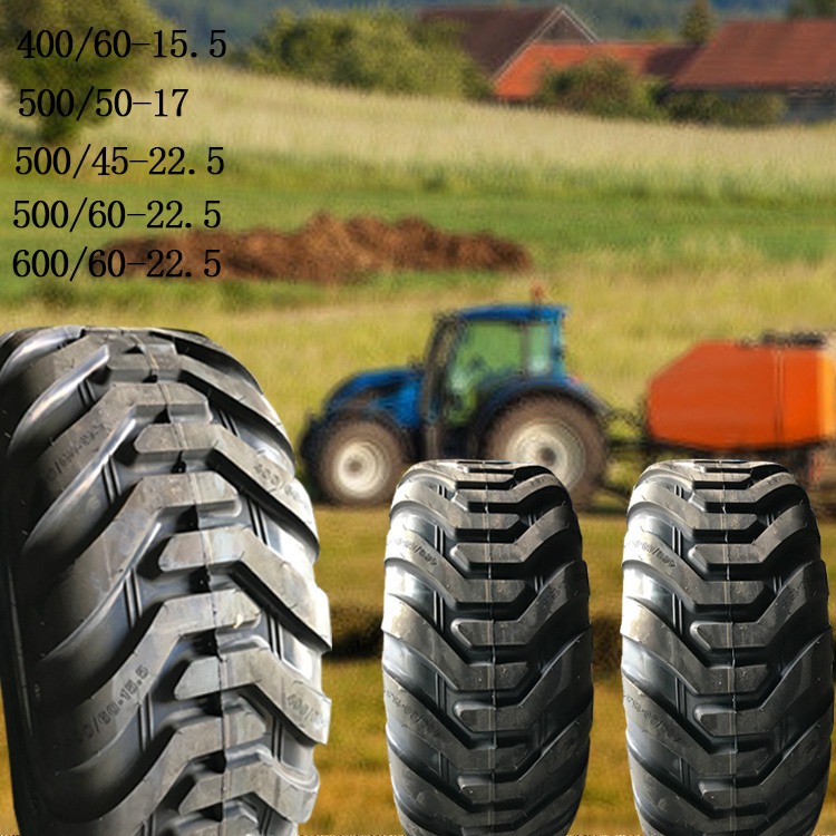农业方捆圆捆机轮胎500/45-22.5 400/60-15.5 500/50-17真空轮胎500/60-22.5 55