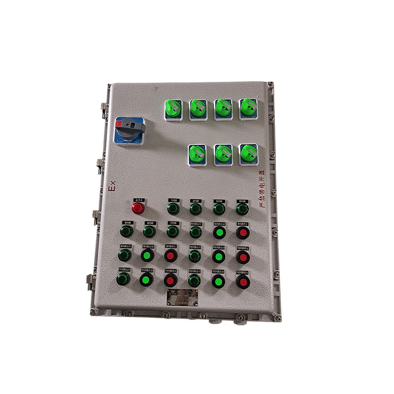 防爆控制箱 定制不锈钢铸铝碳钢照明动力配电箱 接线箱 检修箱 控制柜示例图1