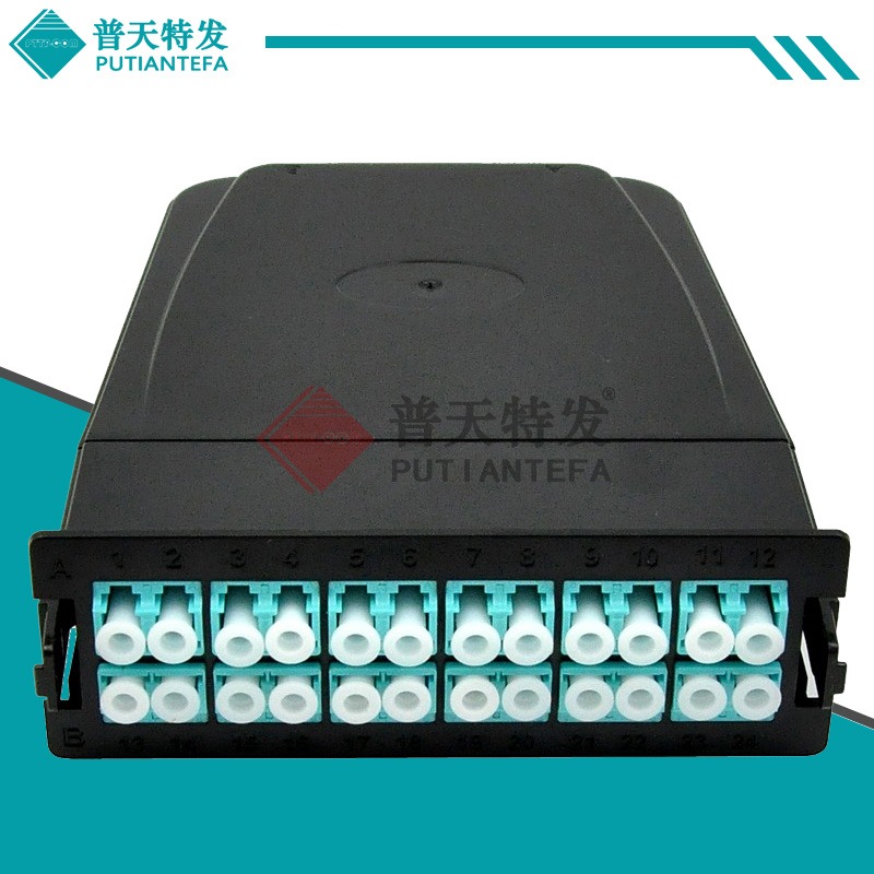 MPO-LC24芯预端接模块盒/转接盒图片