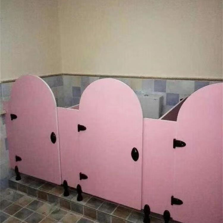 幼儿园厕所隔断板  儿童卡通图像 小孩卫生间板材 森蒂