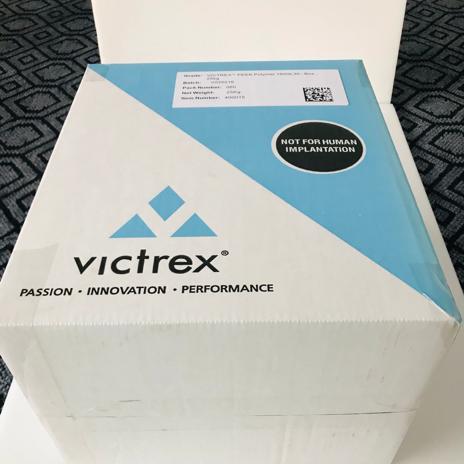 VICTREX 英国威格斯 PEEK 450P 挤出复合级易流动细粉 食品级聚醚醚酮