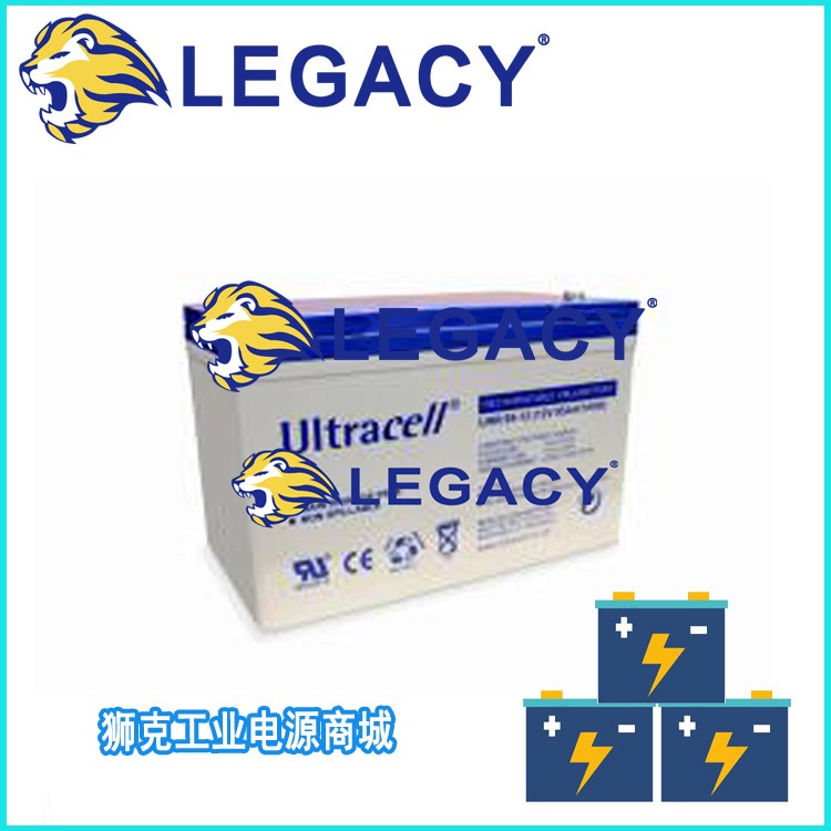 Ultracell 蓄电池 UL5-12 12V5AH 阀控式铅酸免维护 电瓶