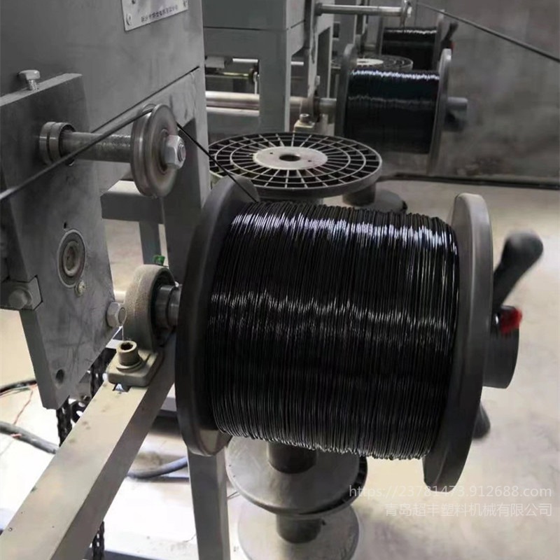 PET塑钢线生产设备 PET塑料拉丝机 PET养殖塑钢绳生产线 可定制