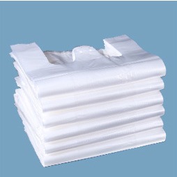 河北福升塑料包装 透明/白色塑料袋图案可定制 食品手提袋图片