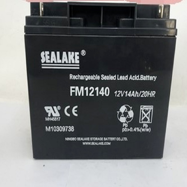 海湖蓄电池FM12140医疗通信配套电池 SEALAKE蓄电池12V14AH现货供应