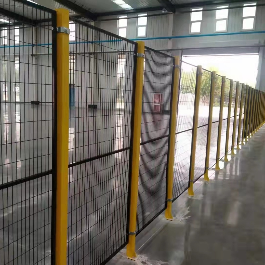 仓库隔离网 仓储设备无缝车间隔离网安全围栏可移动护栏网
