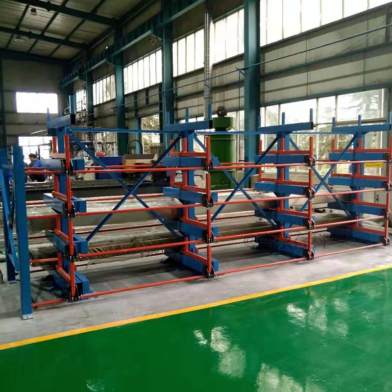 重型仓储货架厂家 上海伸缩式悬臂货架 可拆装的架子 存放钢管用