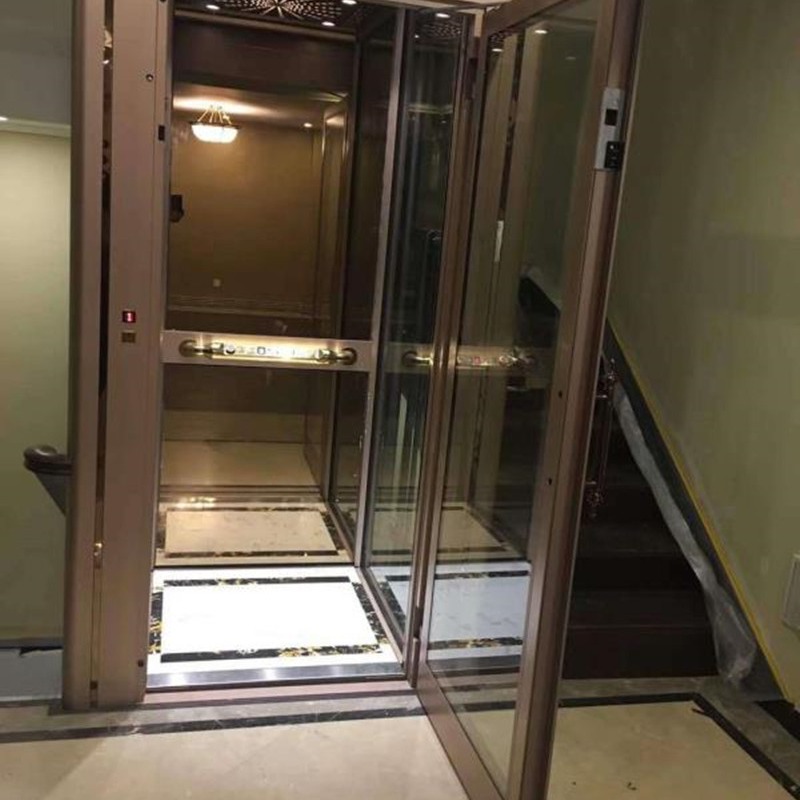 定做家用电梯生产厂家 小型阁楼升降机室内外观光电梯家用导轨升降机 二层背包式别墅升降电梯 翔顺XS