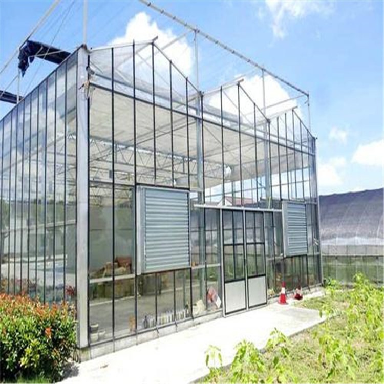 重庆玻璃温室大棚建造公司 旭航钢结构大棚饭店
