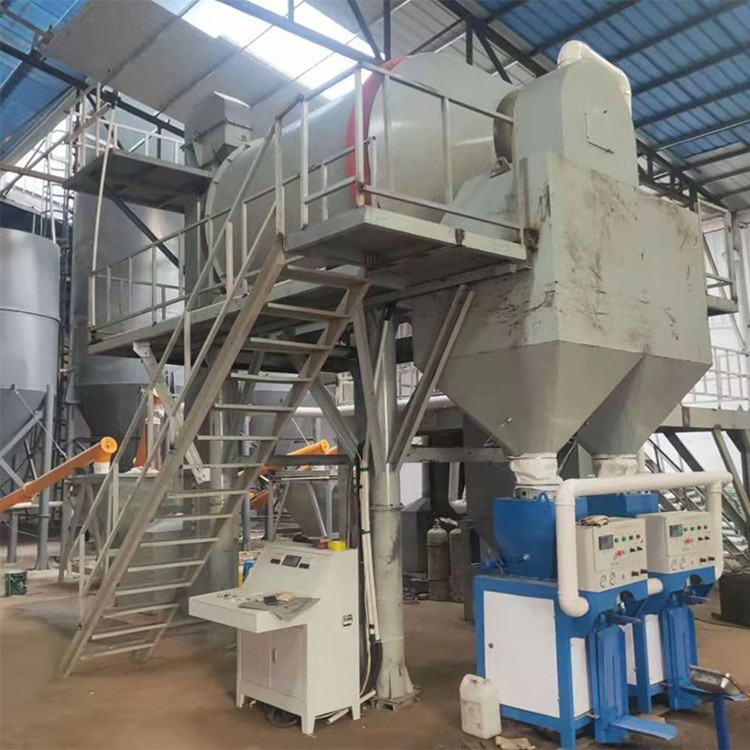 石膏砂浆生产线  中远2000型搅拌混合设备机组 干粉砂浆成套设备 配套除尘器