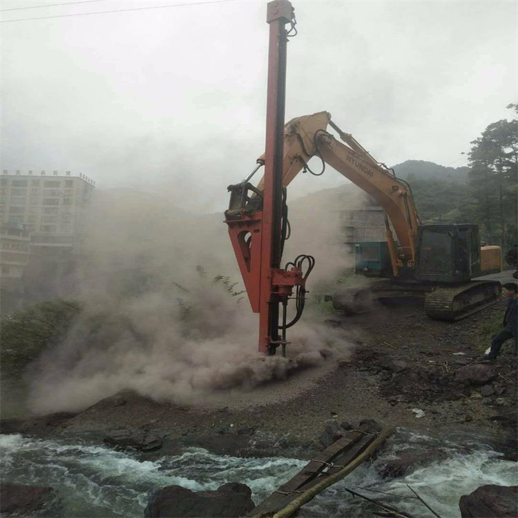 江西萍乡挖掘机液压钻机 挖机改钻机 应用广泛