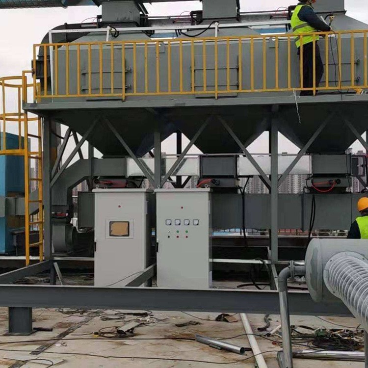 rco催化燃烧设备 工业废气处理设备 新鑫液压 活性炭脱附吸附设备