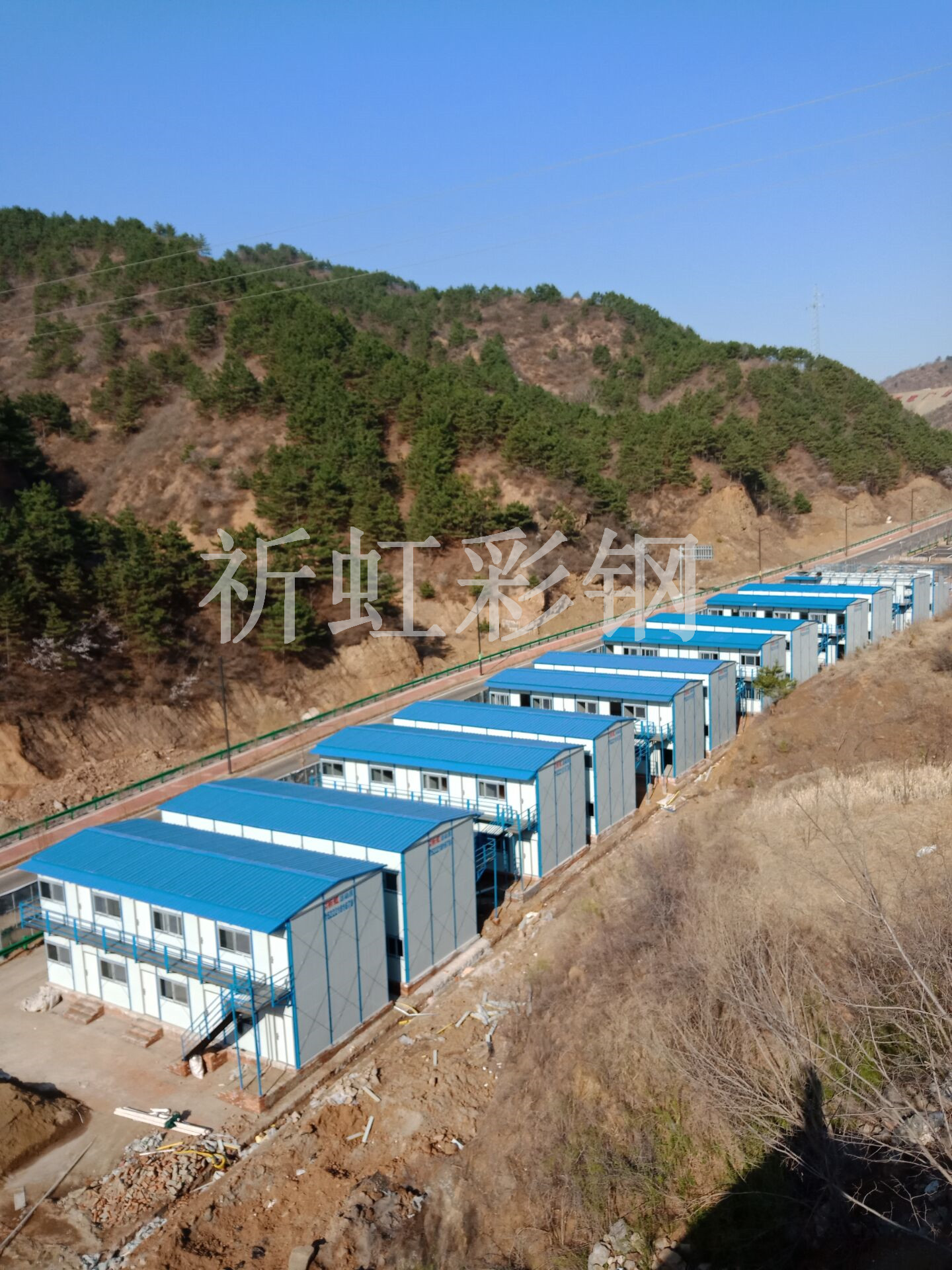 忻州搭建生活区彩钢房集装箱房厂家